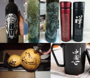 淮南酒瓶葫芦工艺品激光雕刻机